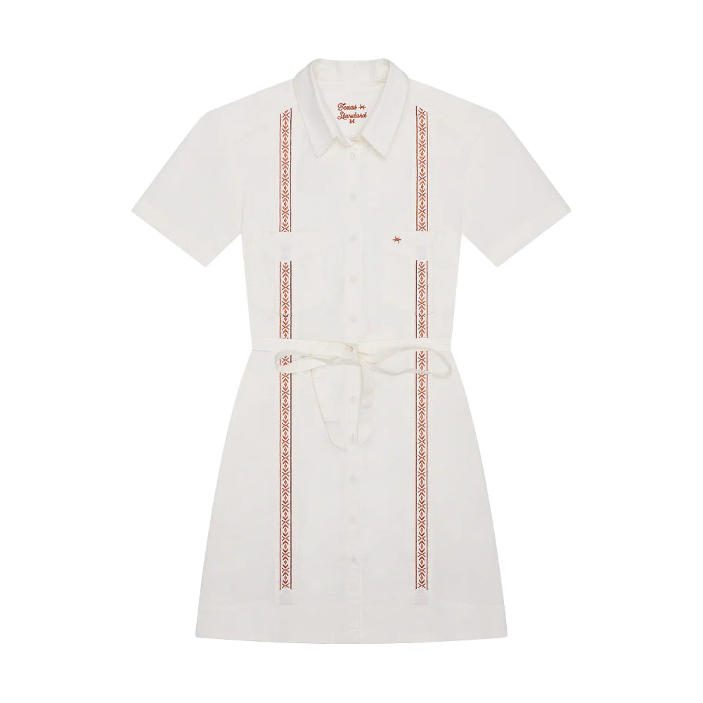 Tejas Guayabera Dress- Burnt Orange – Hays Co. Outfitters