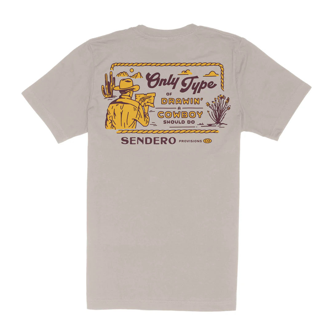Cowboy Drawin' T-Shirt – Hays Co. Outfitters