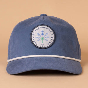 Legalize Bluebonnet Picking Hat- Blue Jean