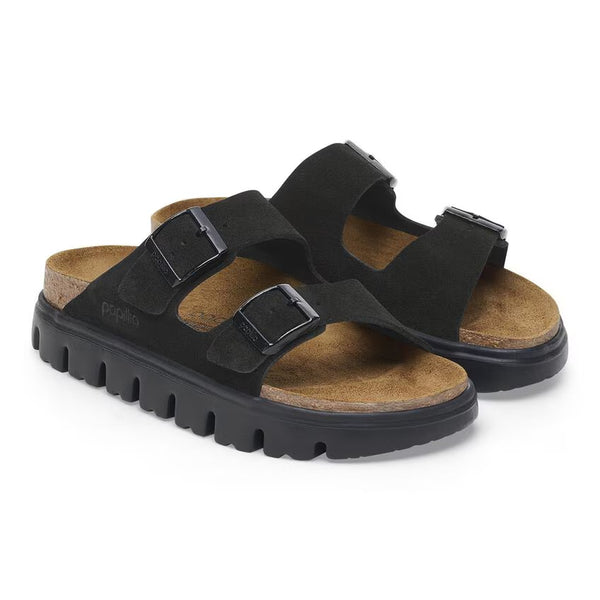 Arizona Chunky Platform- Black Suede