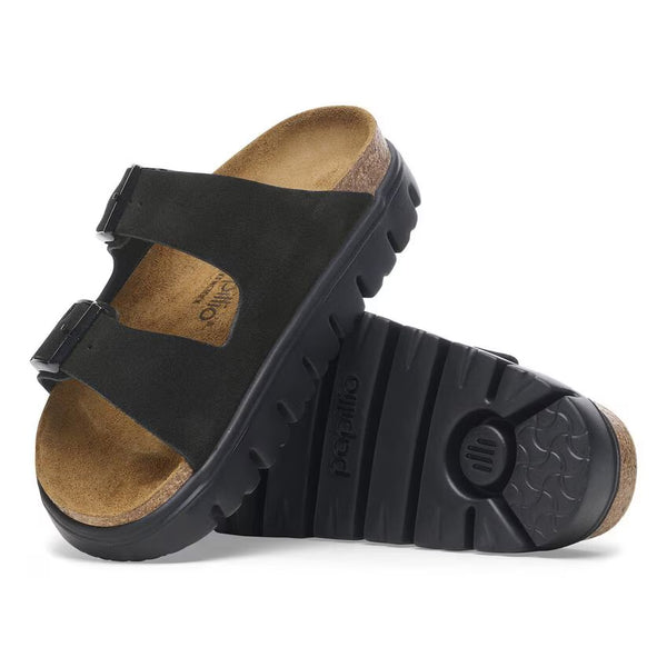 Arizona Chunky Platform- Black Suede