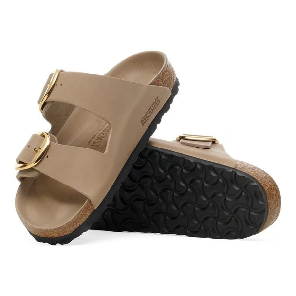 Arizona Big Buckle Oiled Leather - Tobacco