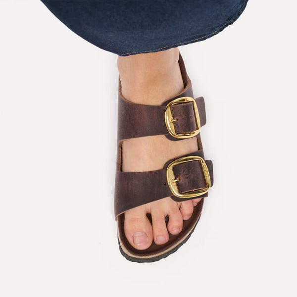 Arizona Big Buckle Oiled Leather - Habana