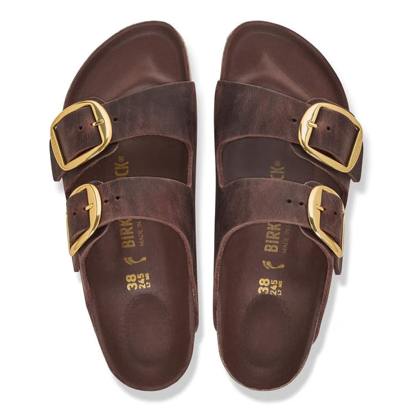 Arizona Big Buckle Oiled Leather - Habana