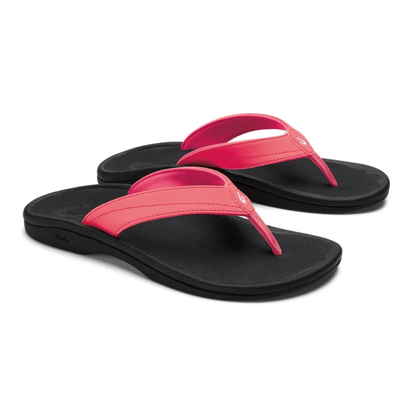 W 'Ohana- Hot Pink/Black
