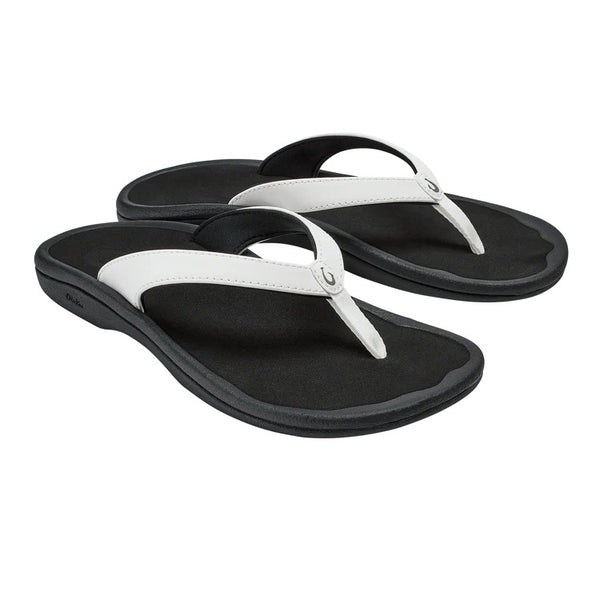W 'Ohana Lahi- White Sand/Black