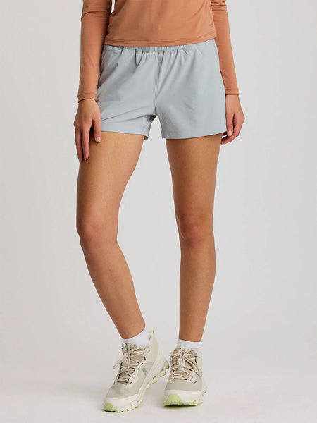 W Pull-On Breeze Short- Aspen Grey