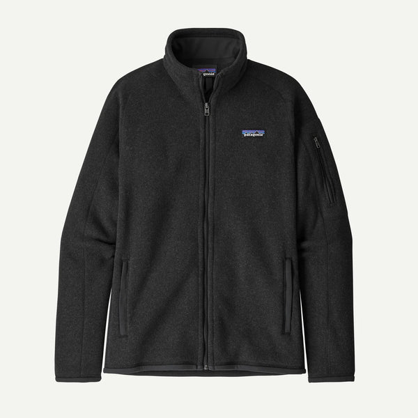 W Better Sweater Fleece Jacket- Black