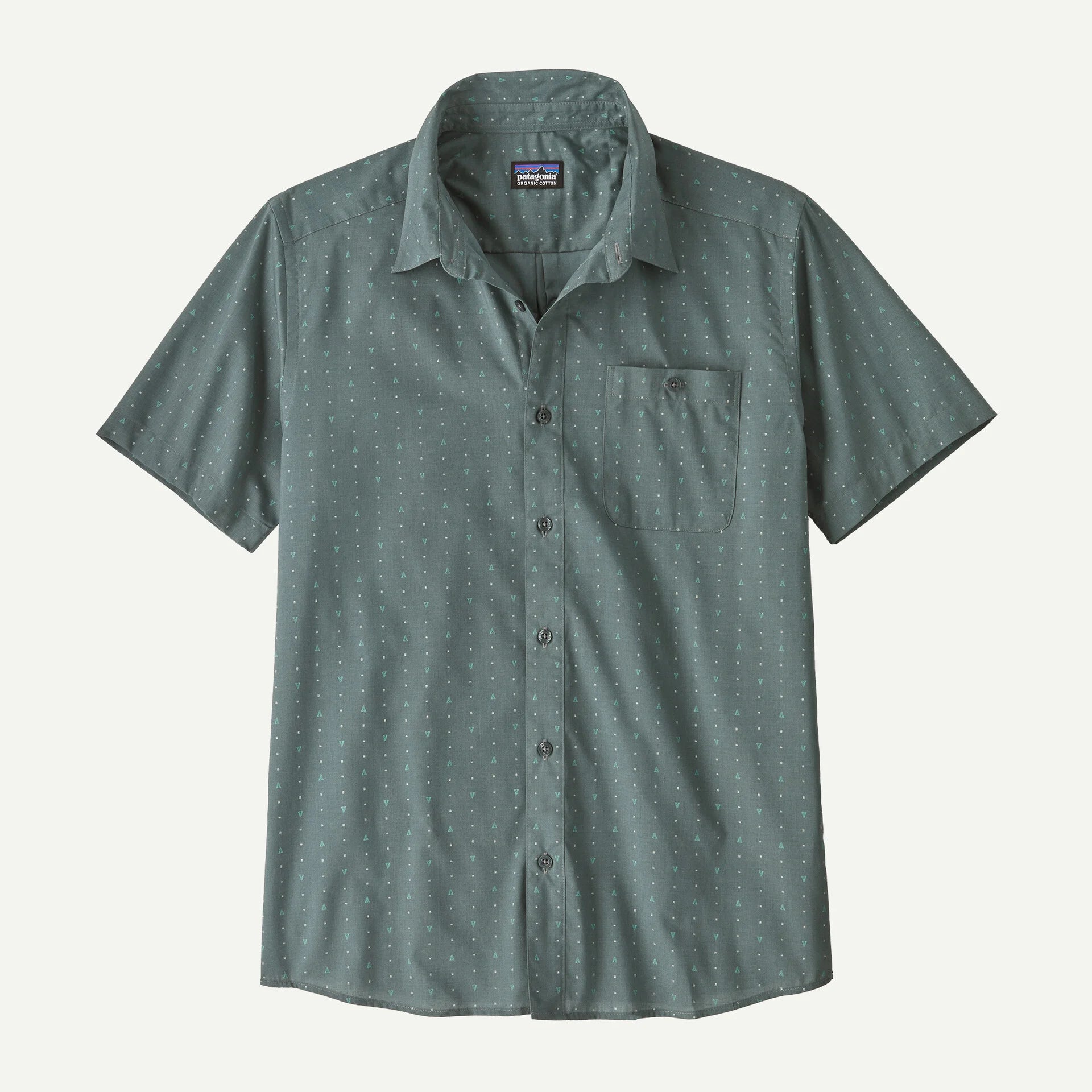 M Go To Shirt- Mountain Flow: Plume Grey