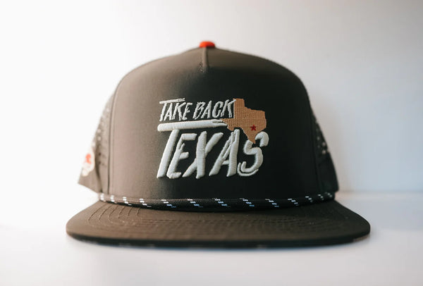 TXST Black Structured Take Back Texas