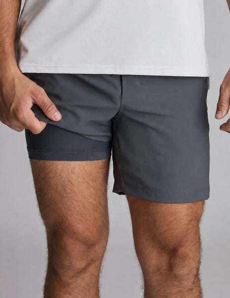 Khaki Shorts 7"