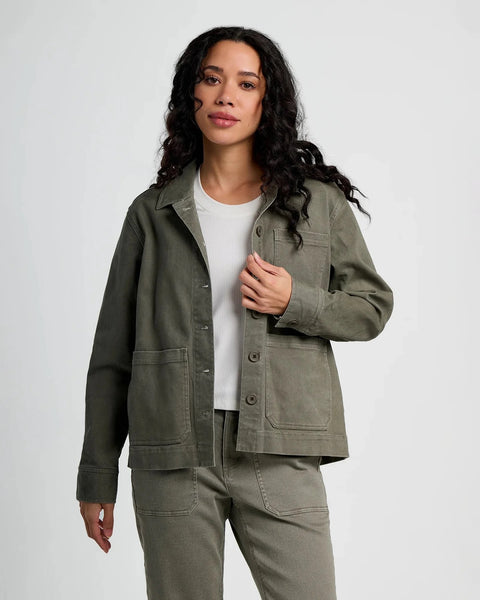 W Folly Twill Chore Coat