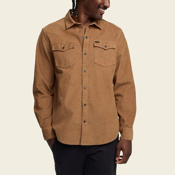 Banning Corduroy Snapshirt