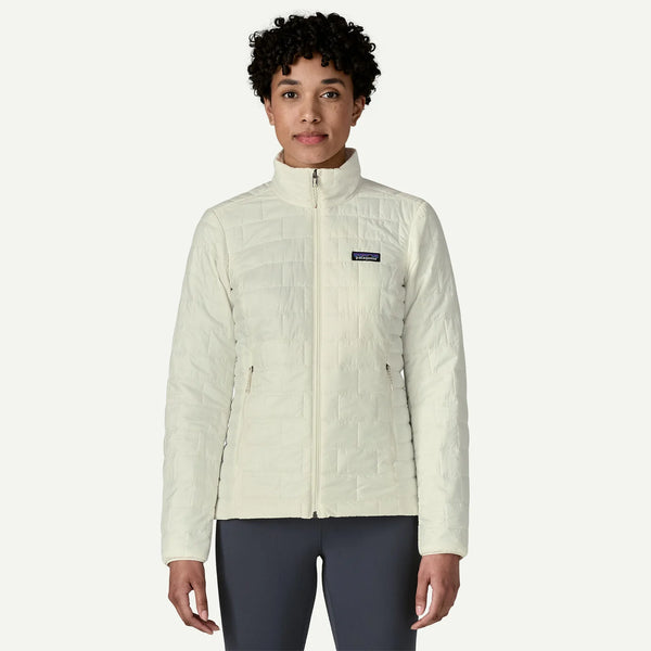 W Nano Puff Jacket- Birch White