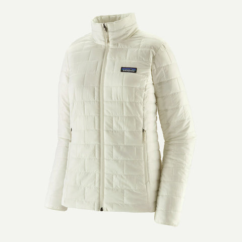 W Nano Puff Jacket- Birch White