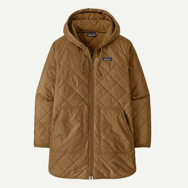 W Diamond Quilted Parka