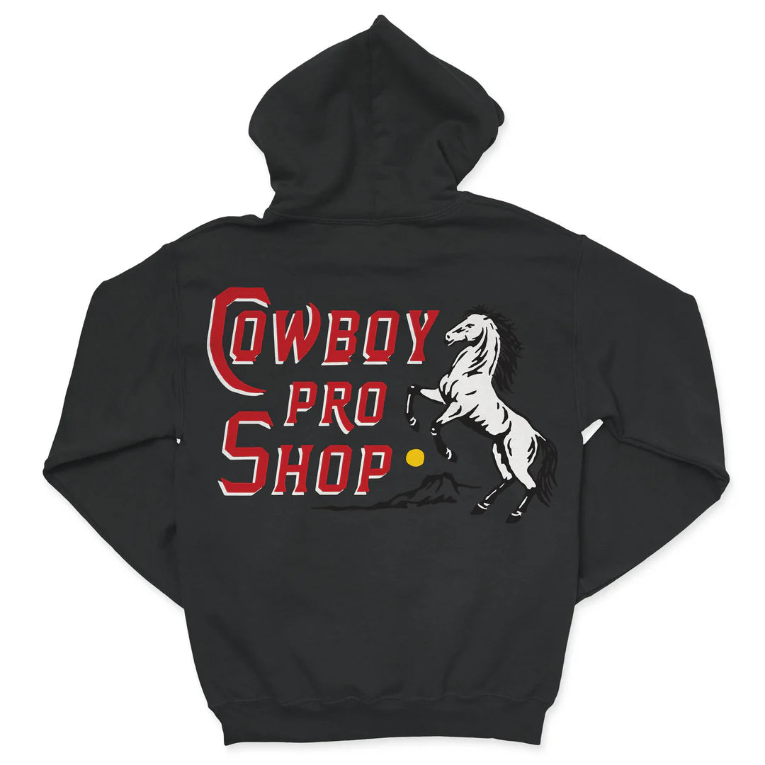 Cowboy Pro Shop Hoodie – Hays Co. Outfitters