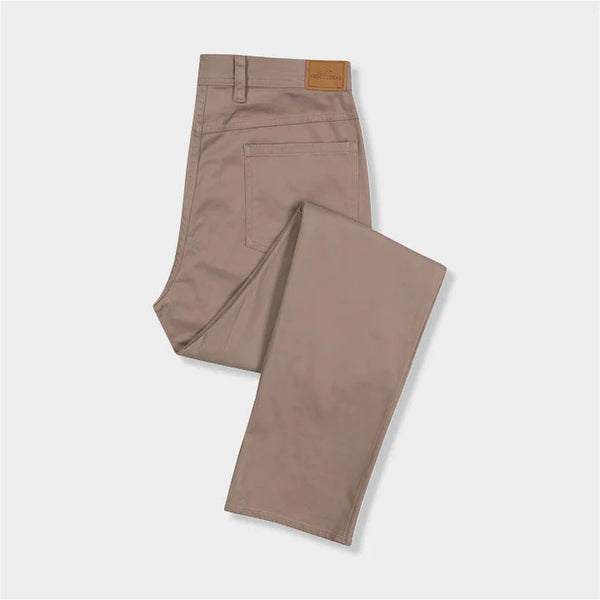 M Comfort Flex 5- Pocket Pant- Pecan