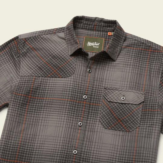 Harker's Flannel Shirt- Robert's Plaid: Charcoal