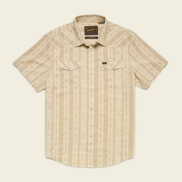 H Bar B Snapshirt- Prairie Garland: Dust
