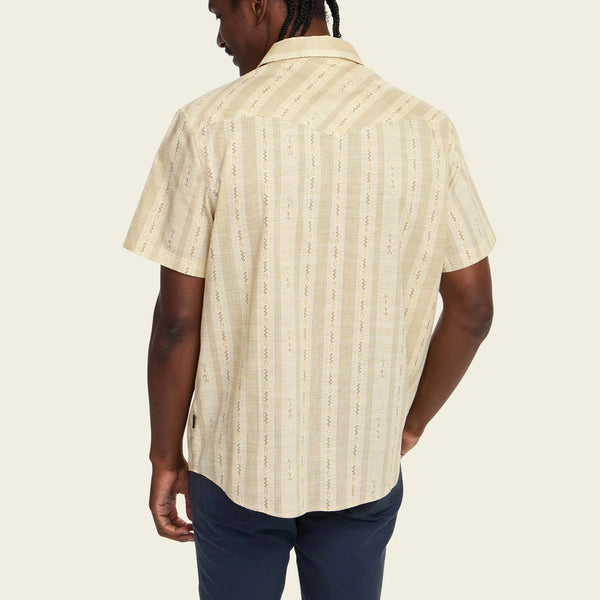 H Bar B Snapshirt- Prairie Garland: Dust