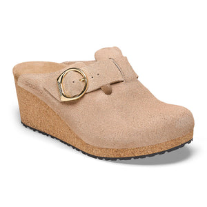 Fanny- Ring Buckle Suede- Warm Sand
