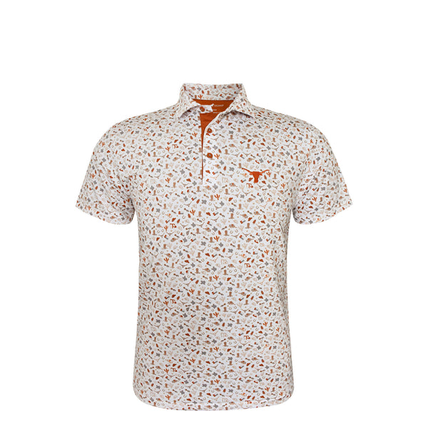 Texas Longhorns State Print