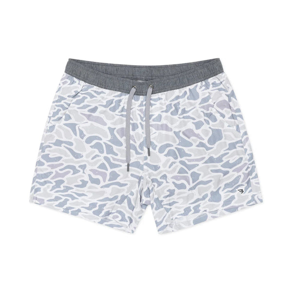 Athletic Shorts 7"- White Camo