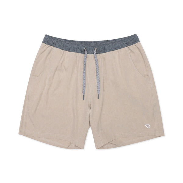 Athletic Shorts 5.5"- Heather Khaki