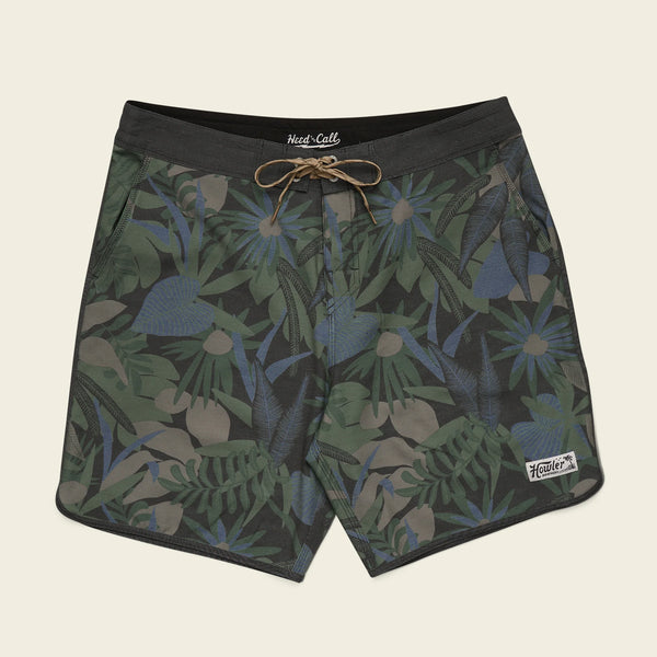 Bruja Boardshort- Tropical Dimension: Antique Black
