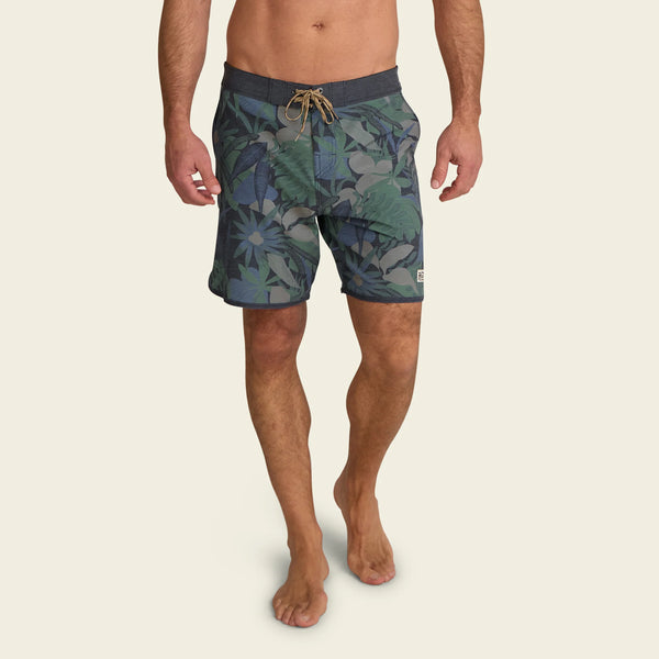 Bruja Boardshort- Tropical Dimension: Antique Black