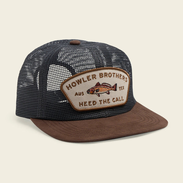 Unstructured Snapback - Redfish Feedstore: Brown/Grey