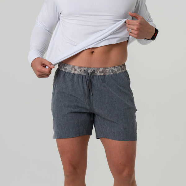 Athletic Shorts 5.5"- Grizzly Grey