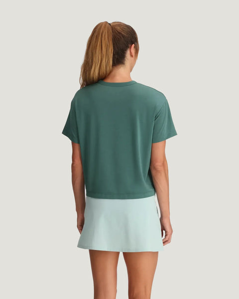 W Lightweight Elevate Tee- Sea Pine