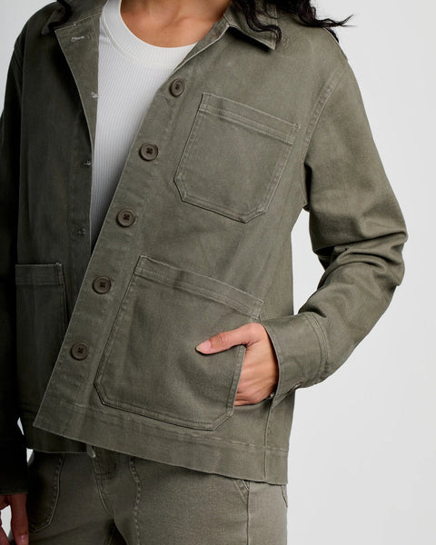 W Folly Twill Chore Coat