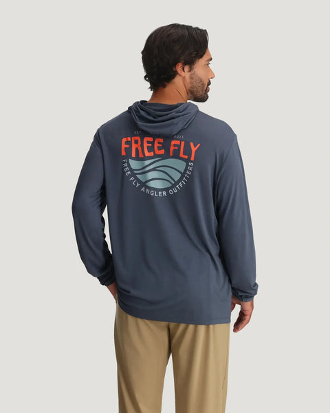 M Bamboo Lightweight Graphic Hoodie