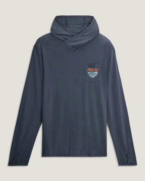 M Bamboo Lightweight Graphic Hoodie