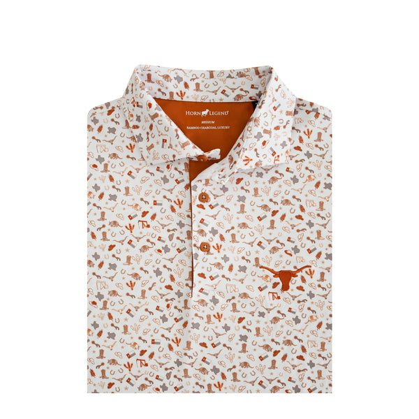Texas Longhorns State Print