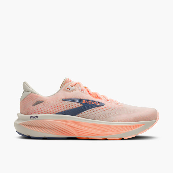 W Ghost 18- White/Cyber Peach/Grey