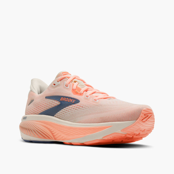 W Ghost 18- White/Cyber Peach/Grey