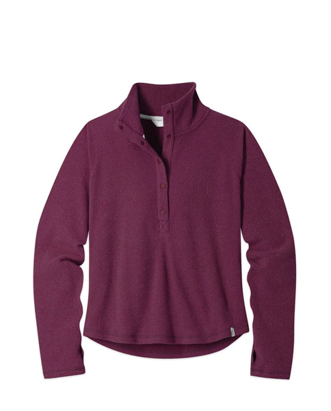 W Turpin Fleece Snap P/O