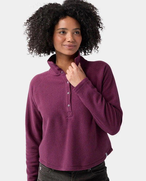 W Turpin Fleece Snap P/O