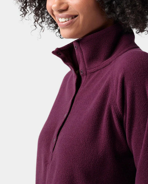 W Turpin Fleece Snap P/O