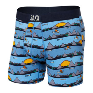 Ultra Boxer Brief - Lazy River- Blue