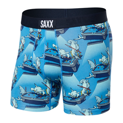 Ultra Boxer Brief - Pool Sharks Pool- Blue