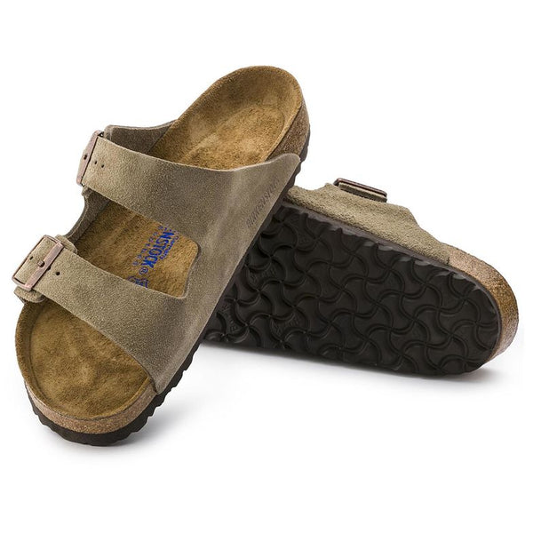 Arizona Soft Footbed Suede - Taupe