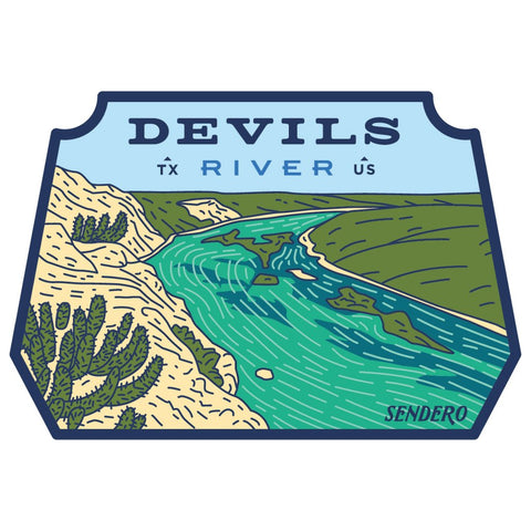 Devils River Sticker