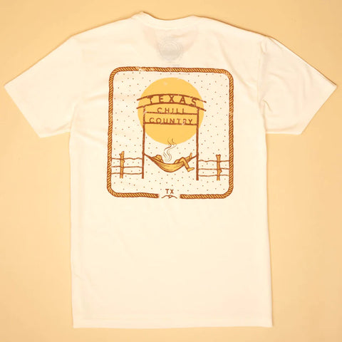 Chill Country Ranch T-Shirt - Vintage White